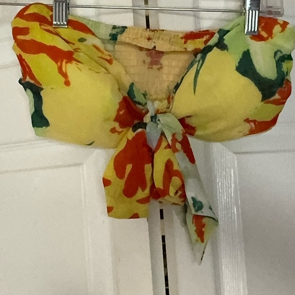 Colorful Summer 2-Piece Set Tube Top and Pants - Picture 3 of 4